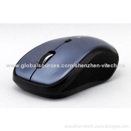 Wireless New Style 2.4GHz RF Mini Receiver Office Business Mouse, Sized 95*60*36mm